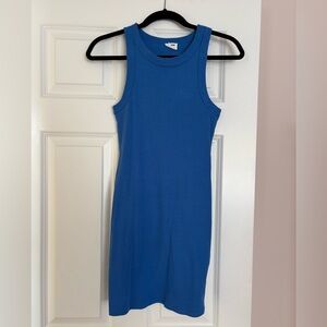 Vibrant Blue Mini Dress